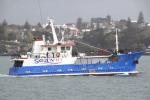 ID 4017 SEAWIN SAPPHIRE - a Sydney, Australia-registered long-line tuna boat, arrives in Auckland, NZ.